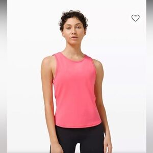 Women’s Lululemon Sole Training Tank Top in Flash Light Coral Pink